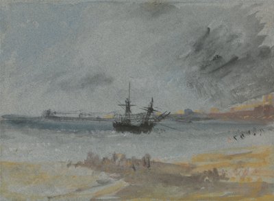 Nave incagliata a Brighton da Joseph Mallord William Turner